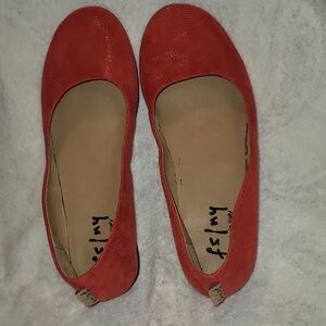 fs/ny Rusty Coral Ballet Flats